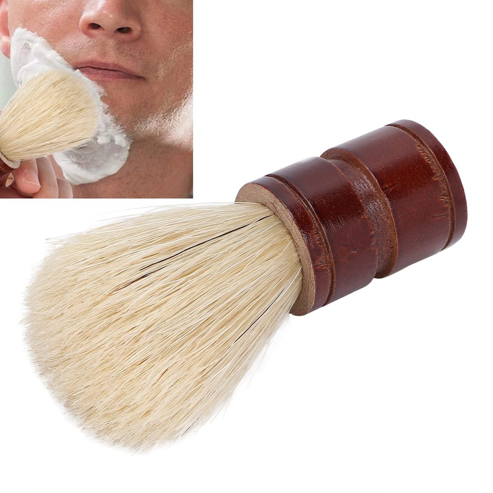 Hair Salon Tool, Hair Shaving Brush Portable Soft Small for Beard for Beard Shaving for Men