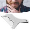 Beard Shaping Template, Beard Trim Template Can Prevent You From Accidental Injury for Beard Trimming for Men(black) view 3