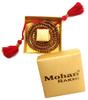 Designer 3 Fold Bracelet Rakhi with Personal Message Combo Gift, Almond Badam Jar 250gms, Tikka & Roli Chandan Chawal Mishri Pack for Bhai Bhaiya Brother view 3