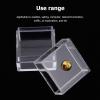 10Pcs Candy Display Box Storage Case Mini Adornment (Transparent) view 4