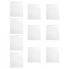 10pcs 10x15cm Transparent Acrylic Sheets Multifunction DIY Photo Frame Panels view 1
