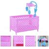 5 Pcs Doll House Crib Adornment Decorative Mini Baby Crib Mini Furniture Model view 4