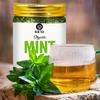 BLUE TEA - Mint Tea - 100g - 100 Cups || DIGESTION CARE || Herbs - Caffeine Free - Leaf Based - Herbal Tea - Non-GMO - Gluten Free - Non-Bitter | Featured In Shark Tank | Pet Jar Pack view 3