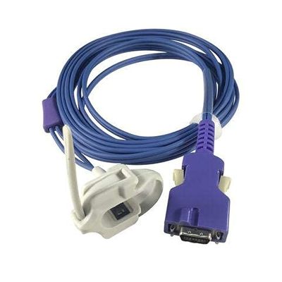 MULTIWAVES oximax nellcor compitable spo2 probe 3 meter compitable to nellcore rubber clip spo2 sensor for nennatal