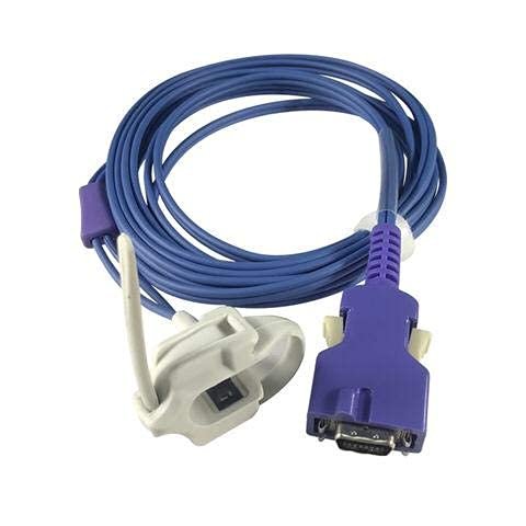 MULTIWAVES oximax nellcor compitable spo2 probe 3 meter compitable to nellcore rubber clip spo2 sensor for nennatal