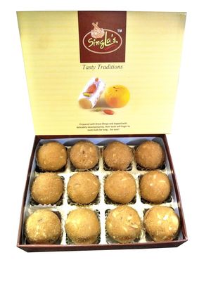 Singla Sweets Besan Dry fruit Laddu 500g Delicious Sweet