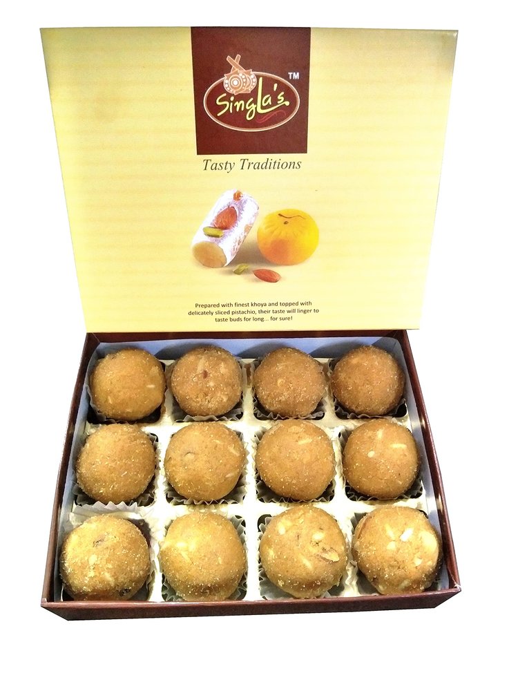 Singla Sweets Besan Dry fruit Laddu 500g Delicious Sweet