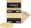 Legorate White Chocolate Hard Wax Beads All Purpose Painless Hair Removal Beans Stripless Wax 300 Gm view 1