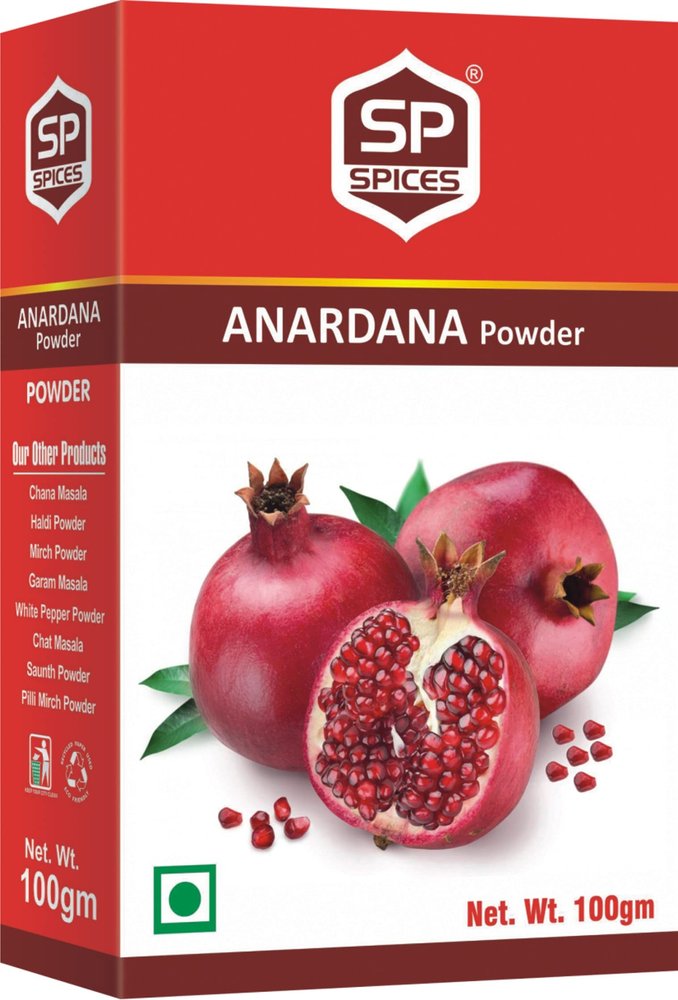200 gm Pouch - Swarn Paras Spices Pure Anardana Powder - Natural Organic Dried Pomegranate Seed Powder - Rich Flavor & Aroma