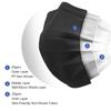 MTYX Disposable Black Face Masks 3 Ply Filter Protection 50PCS view 4