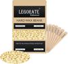 Legorate White Chocolate Hard Wax Beads All Purpose Painless Hair Removal Beans Stripless Bean Wax 200 GM view 1