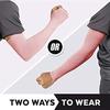 NESVIB 4 Pairs Biker/Sports Full Arm Fingerless Sleeves Gloves for UV, Dust, Summer, Sun Protection for men and Women (Black, Beige, Pink & Grey) view 4