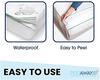 PEELAWAYS Disposable Sheets Mattress Protector  Singles Fitted Cover  Waterproof Bed Pad for Incontinence, Bedwetting, Hospitals (3, Singles) view 2