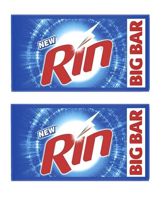 Soap RIn Detergent Bar (250gm Pack of 2)