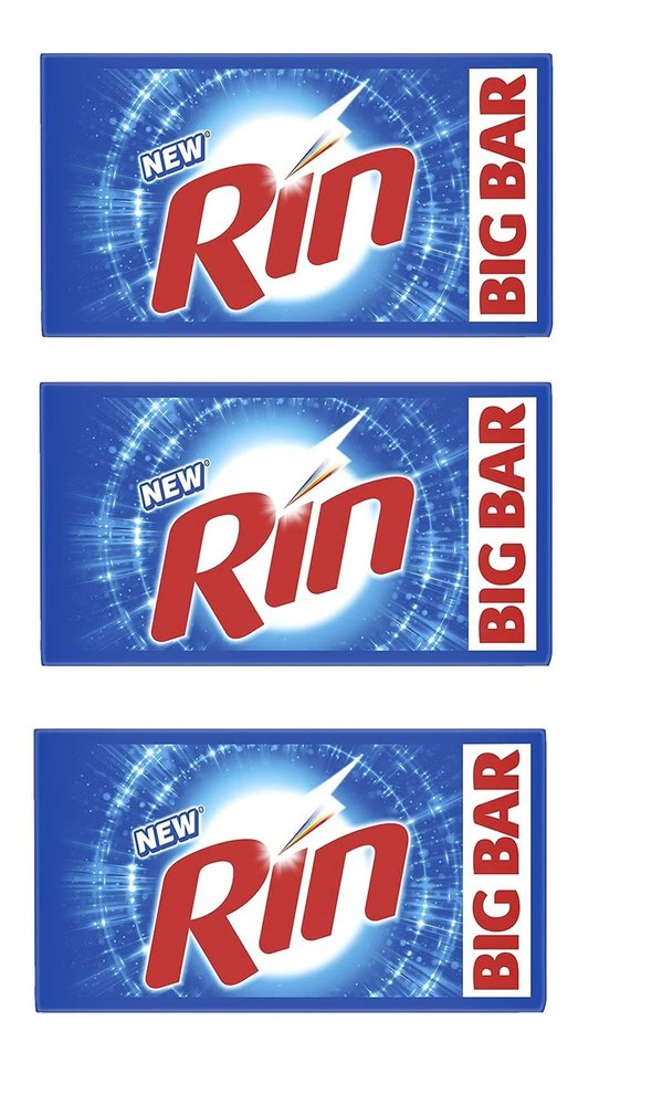 soap Rin Detergent Bar (250Gm Pack Of 3)