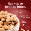 Healthy Treat Roasted Peanut Tomato and Salted Combo 400 gm (Pack of 2-200 gm Each) | Tomato and Salted Flavoured Peanuts | Moongphali Dana | Classic and Nutritious | Healthy and Tasty Snacking view 3