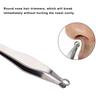 jaxiria Nose Hair Trimmer,Eyebrow Trimmer,Facial Grooming Scissors For Ear,Nose,Nostril And Mustache Trimming - For Men And Women. Comes With Clear Box. (Round Tip) view 2