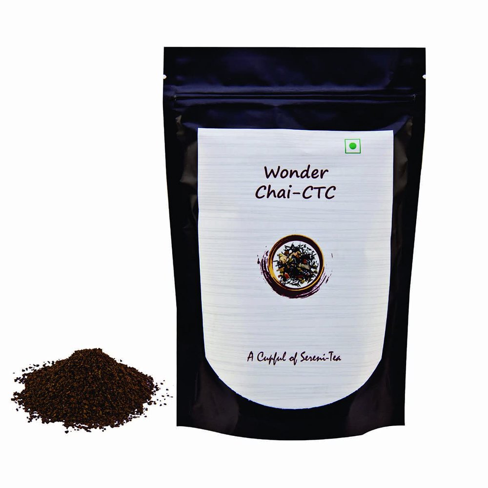 Camellia Twigs Premium CTC Tea | Kadak Chai leaves| Single Estate Halmari Broken Orange Pekoe Black Tea | Doodh wali chai | 250 gm | 130 cups | 8.8 Oz