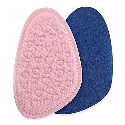 Licogel Breathable Simple Skin Friendly Metatarsal Pad Pain Relief 1 Pair Breathable Sponge Soft Cloth High Heel Inserts