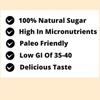 NatureVit Coconut Sugar 1 Kg | Natural Sweetener from Coconut Sap | Low GI Sugar Alternative for Tea, Coffee, Baking & Cooking | Vegan & Unrefined view 4