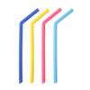 Ali Shipping Food Grade Silicone Straws (4pcs) Food Grade Silicone Straws for Drinking- Eco-Friendly view 1