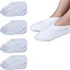 Dry Feet Healing Socks for Men and Women 4 Pair Lotion Moisturizing Socks Spa Overnight Absorbing for Dry Cracked Feet view 1