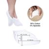 Dry Feet Healing Socks for Men and Women 4 Pair Lotion Moisturizing Socks Spa Overnight Absorbing for Dry Cracked Feet view 3