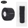 Disposable Neck Strips 5 Rolls, Ooloveminso Barber Stretchy Paper Neck Band Hairdressing Accessory for Salon Haircut Styling 500 Strips (Black) view 2