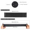 Disposable Neck Strips 5 Rolls, Ooloveminso Barber Stretchy Paper Neck Band Hairdressing Accessory for Salon Haircut Styling 500 Strips (Black) view 3
