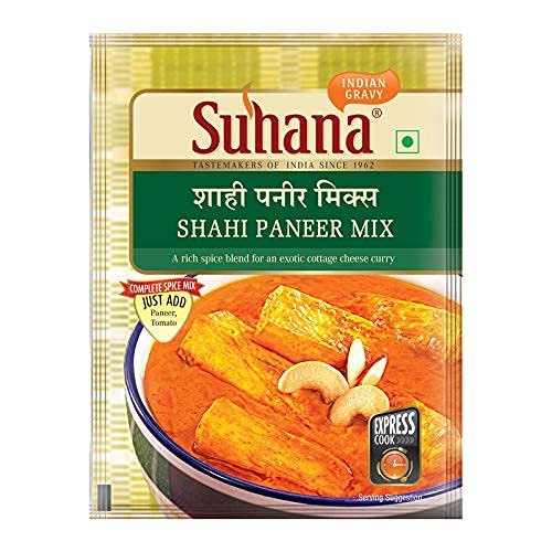 Suhana Shahi Paneer Spice Mix 50g - Pack of 4