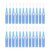 ARTIBETTER 30pcs Blue 0. 7mm Interdental Pick Brushes Retractable Floss Head Toothbrush Cleaning Teeth Brushes Between Teeth Pick Brush Flosser view 4