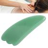 Jade Stone Guasha Board, Gua Sha Scraping Tool Natural Jade Stone for Man for Woman for Face for Neck view 2