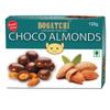 BOGATCHI Rakhi with SugarFree Chocolates Combo|Rakhi Set with Sugar Free Chocolates |Rakhi and Sugar Free Chocolate Almonds(100g)+Rakhi(3) +Roli Chawal+ Rakhi Card +Gold Coin|ChAlmd019 view 2