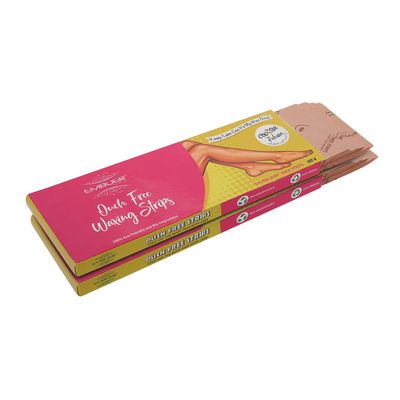 EMBUER Eco Friendly Bio-Degradable Disposable Hair Removal Wax Strips for Men and Women For Face Legs Arms, Underarms Facial Eyebrows Neck Bikini Line and Back (Pack of 2x100=200 Pcs)