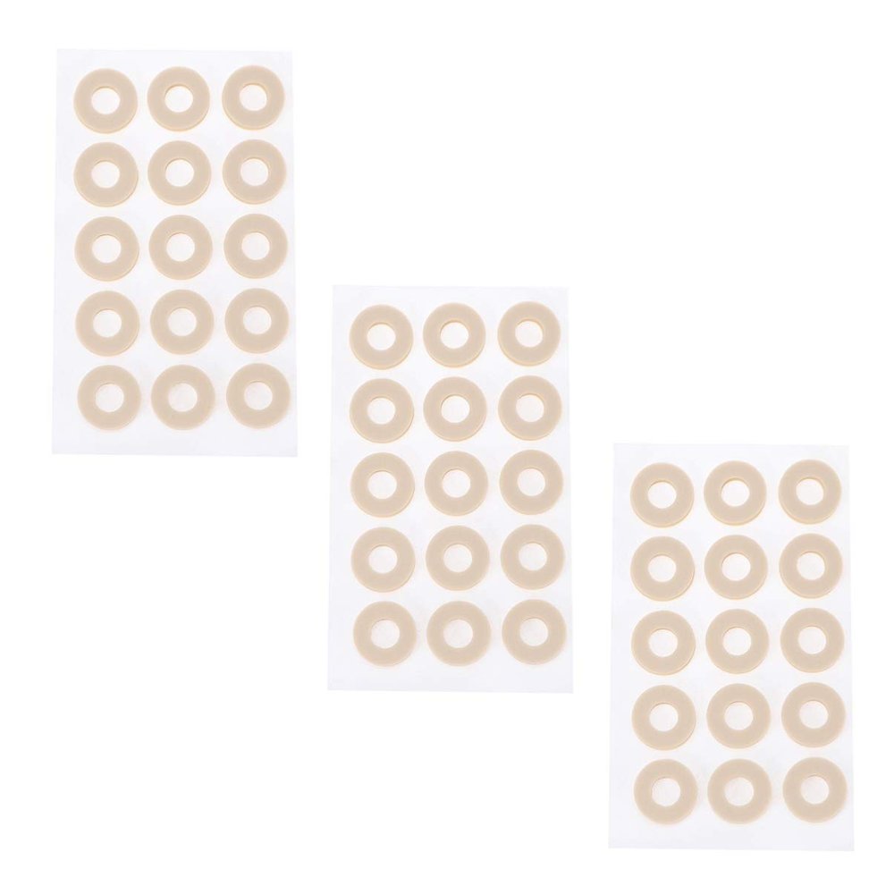 ARTIBETTER 45Pcs Callus Pads Corn Cushions Self- Stick Adhesive Soft Foam Callus Cushions Waterproof Toe Pads Foot Protectors for Foot Heel Pain