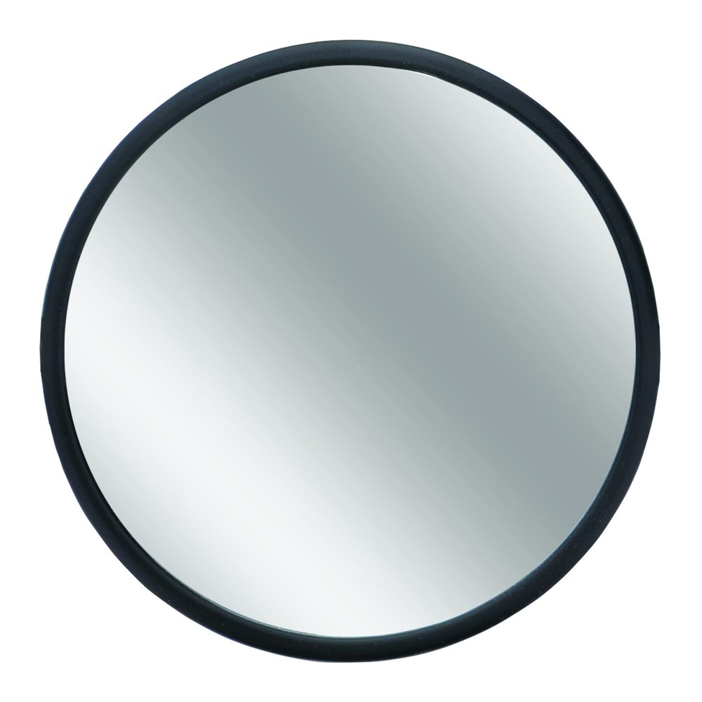 Barbasol 5" 12x Magnifying Mirror, Great for Beard Management and Grooming Needs, Suction Grip Sticks to Multiple Surfaces, Durable, Great for Vacations and Travel