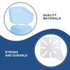 HEALLILY Denture Bath Case with Strainer Basket Denture Bath Box False Teeth Storage Box Dental Retainer Container Denture Bath Cleaning Soaking Cup for Travel, Retainer Cleaning view 4
