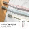 ARTIBETTER 6pcs Adult Toothbrush Extra Soft Toothbrush Manual Travel Toothbrush Set for Travel and Home Use ( Random Color ) view 2