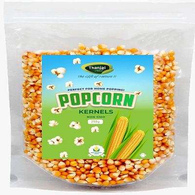 Thanjai Natural 2kg Popcorn Kernels Seeds & 100% Popping Corn (Gourmet Popcorn Kernels) - 2000g