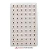 ACi Acupressure Acupuncture Needle Ear Vaccaria Seeds Handheld Massager Ear Massage Relaxation Ears Stickers Auricular-Paster Press Seeds, Multicolour, 600Pcs/ Lot view 3