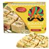 BOGATCHI rakhi for brother with sweets, rakhi for brother combo with sweets, rakhi with sweet combo, sweets for rakhi, rakhi sweets -Besan Ladoo + Rakhi Set of 2 +Roli Chawal+ Rakhi Card |RKH21d-100 view 2