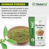 NeutraVed Gudmar Powder for Diabetes 100g | Gymnema Sylvestre (Madhunashini) | Herbal Sugar Support in Zipper Pouch view 3