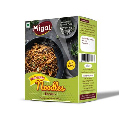 Migal Multi Millet Noodles | Multigrain Noodles | Healthy Noodles - 200g