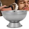Foaming Faster, Durable Large-capacity Shave Foam Bowl, Silver Beard Shaving Bowl, for Men Shave Personal Use Barber Shop Use view 4