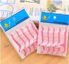 BIRONZA Dental Tooth Pick Flossers Toothpick Cleaners, Tooth Flossing Head Oral Dental Hygiene Brush, Tooth Cleaning Tool ( White Pink ) (Pack of 100Pcs) view 1