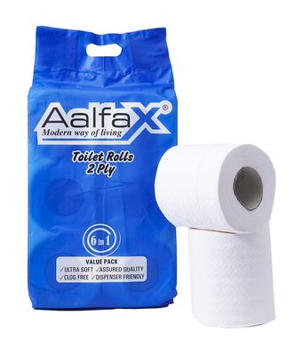 AalfaX Toilet Roll 6 in 1