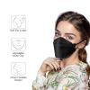 100PCS Adult's Black KF94 Face_KF94_Mask, 4-Ply Filt?r Black KF94 Msk for Adult,3D Design Shape Face Protection Covering -Breathable and comfortable with Msk lanyard accessories view 2