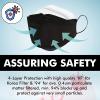100PCS Adult's Black KF94 Face_KF94_Mask, 4-Ply Filt?r Black KF94 Msk for Adult,3D Design Shape Face Protection Covering -Breathable and comfortable with Msk lanyard accessories view 3