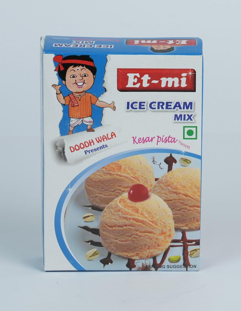 Et-Mi Ice Cream Mix Kesar Pista 100 Gm