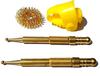 ACP Acupressure Sujok Brass Jimmy-2 Pc,1 Pc Sujok Ring, 1 Pc Thumb Pad view 1
